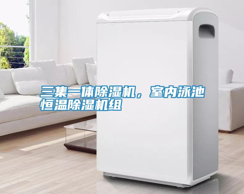 三集一體除濕機，室內(nèi)泳池恒溫除濕機組