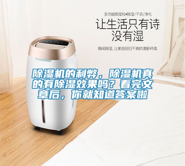 除濕機的利弊，除濕機真的有除濕效果嗎？看完文章后，你就知道答案啦